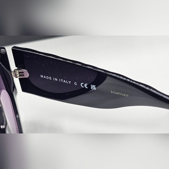 CHANEL .Black. Glasses : GREY CH5486 C760/S6 56-17Color (3) OVERSIZED - Picture 7 of 12